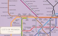 City Of Women London Tube Wall Map