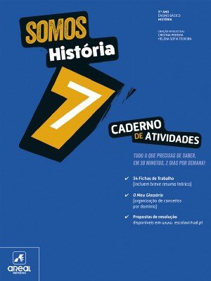 Somos História 7 Caderno de Atividades - 7.º Ano 2025