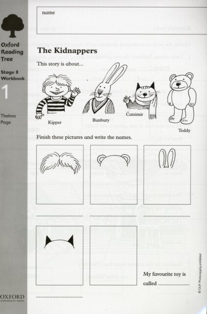 Oxford Reading Tree - Level 8 Workbook 1 Pack of 6