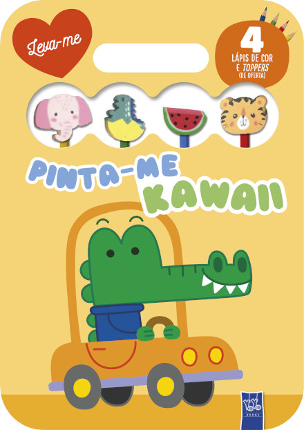 Leva-Me Pinta-Me Kawaii - Crocodilo