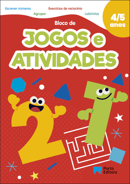 Bloco de Jogos e Atividades - 4/5 Anos
