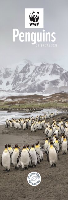 Wwf Penguins Slim Calendar 2026