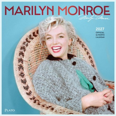 Marilyn Monroe 2027 Square Plato FOIL