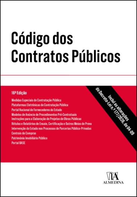 Código dos Contratos Públicos (16ª Edição)