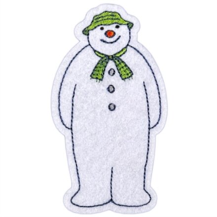 Snowman Sew On Patch