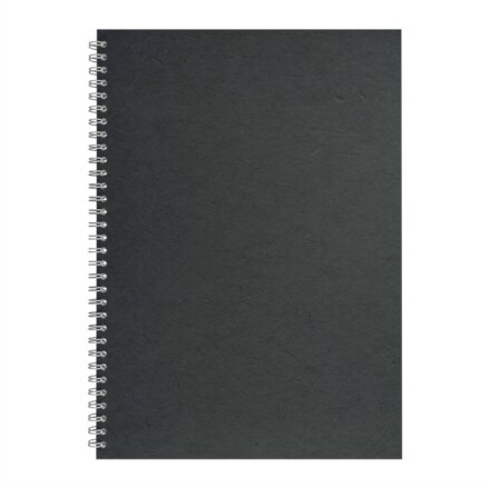 A3 Posh Pig White Paper 35lvs Black Silk