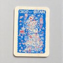 Julia Gash Wooden Magnet - Great Britain