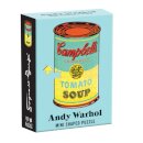 Andy Warhol Mini Shaped Puzzle Campbell's Soup