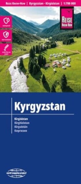 Kyrgyzstan Map