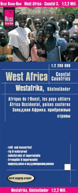 Africa West, Coastal countries (1:2.200.000)