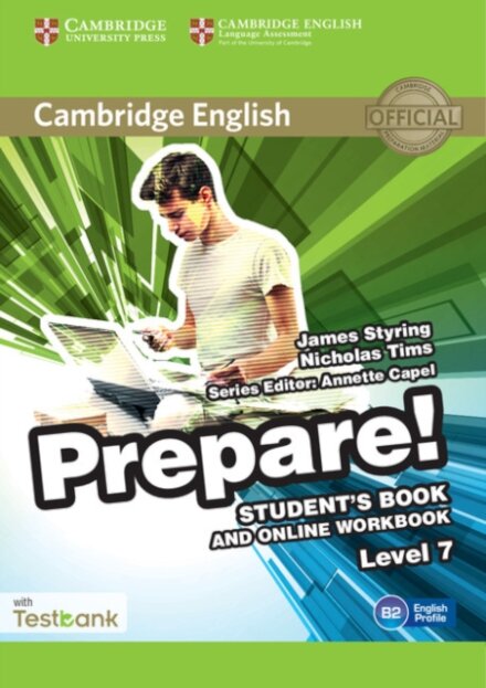Cambridge English Prepare! Level 7 Student's Book and Online Workbook with Testbank