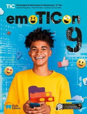 emoTICon - Tecnologias de Informação e Comunicação - 9.º ano Manual 2025