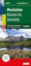 Montafon - Klostertal - Silvretta Hiking, Cycling & Leisure Map