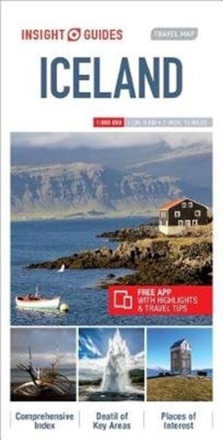 Insight Guides Travel Map Iceland