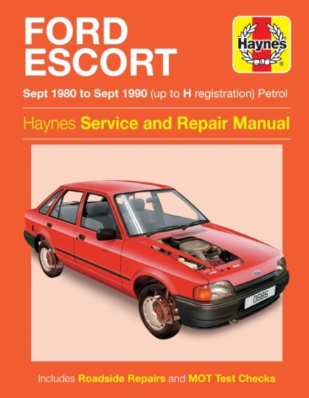 Ford Escort Petrol (Sept 80 - Sept 90) Haynes Repair Manual