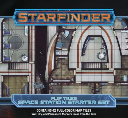 Starfinder Flip-Tiles: Space Station Starter Set