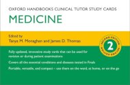 Oxford Handbooks Clinical Tutor Study Cards: Medicine