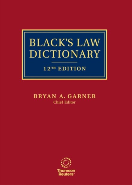 Blacks Law Dictionary
