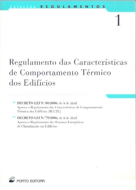Regulamento das Caracteristicas do Comportamento