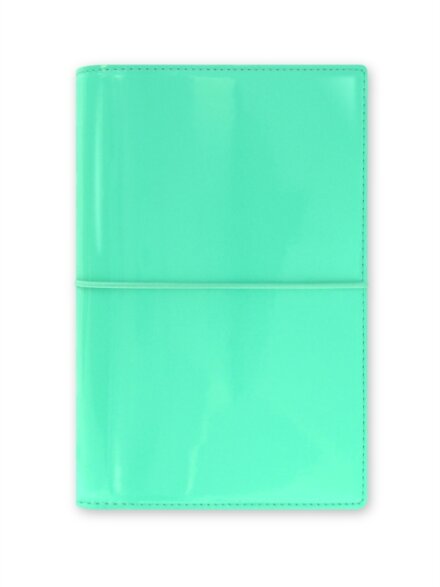 Personal Domino Patent Turquoise Organiser