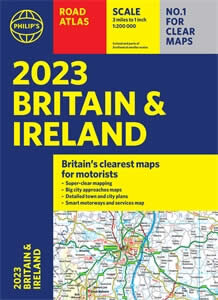 2023 Philip'S Road Atlas Britain And Ireland