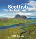 Scottish Lochs Mountains Mini Easel Desk