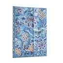 Blue Willow (Celebrate Hanfu) Midi Unlined Hardcover Journal (Wrap Closure)