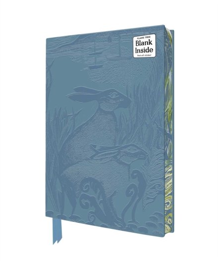 Angela Harding: Rathlin Hares Artisan Art Blank Notebook (Flame Tree Journals)