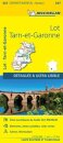 Lot, Tarn-et-Garonne - Michelin Local Map 337