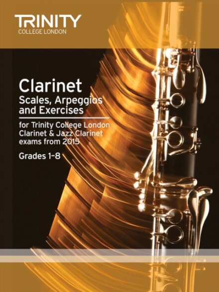 Clarinet Scales Grades 1-8 from 2015