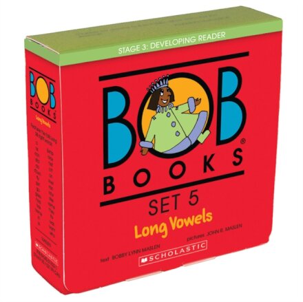Bob Books: Long Vowels (8 Books) (Stage 3: Developing Readers)
