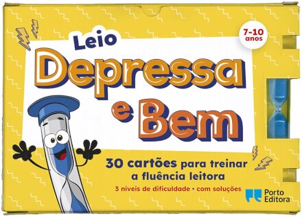 Leio Depressa e Bem  30 cartões para treinar a fluência leitora - 7-10 anos