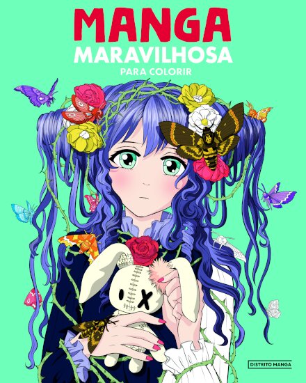 Manga Maravilhosa para Colorir