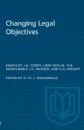 Changing Legal Objectives