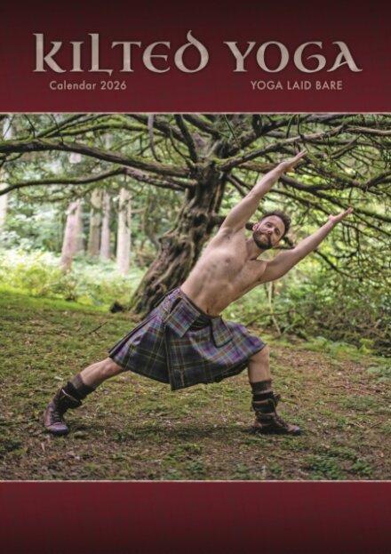 Kilted Yoga A3 Calendar 2026