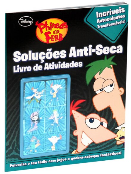 Autocolantes 3D: Phineas & Ferb