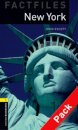 OBWL 3E Level 1: New York Factfile Audio CD Pack