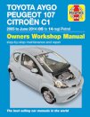 Toyota Aygo, Peugeot 107 & Citroen C1 Petrol ('05-June'14) 05 To 14