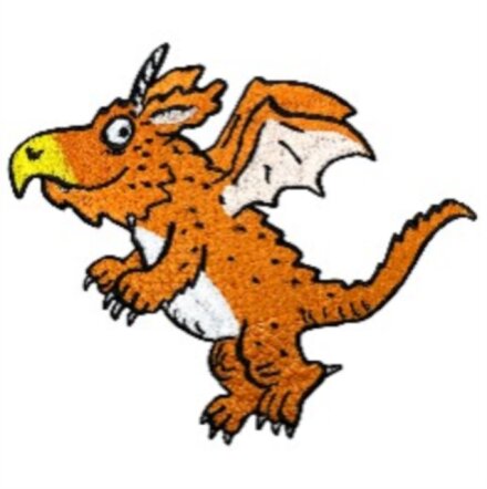 Zog Flying Left Sew On Patch