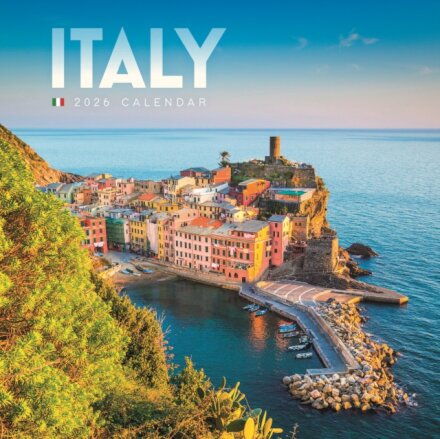 Italy Square Mini Calendar 2026