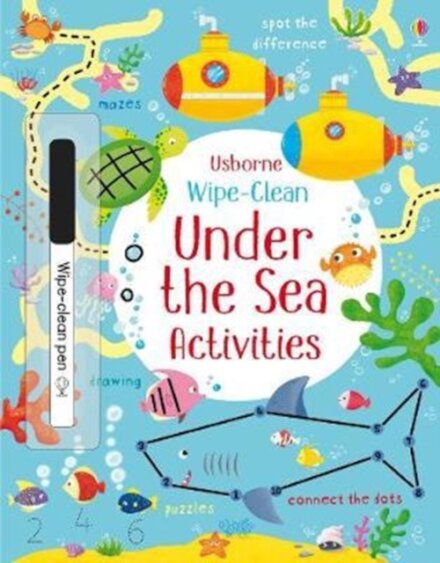Wipe-Clean Under The Sea Activities