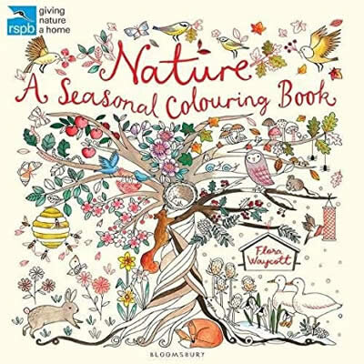Rspb Nature: A Seasonal Colouring Book