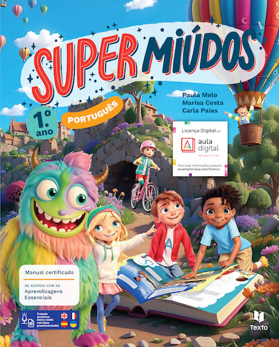Supermiúdos Português 1.º Manual do Aluno 2025