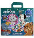 A minha primeira mala de histórias, atividades e autocolantes - Animais Disney