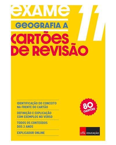 Cartões de Revisão Geografia A 11