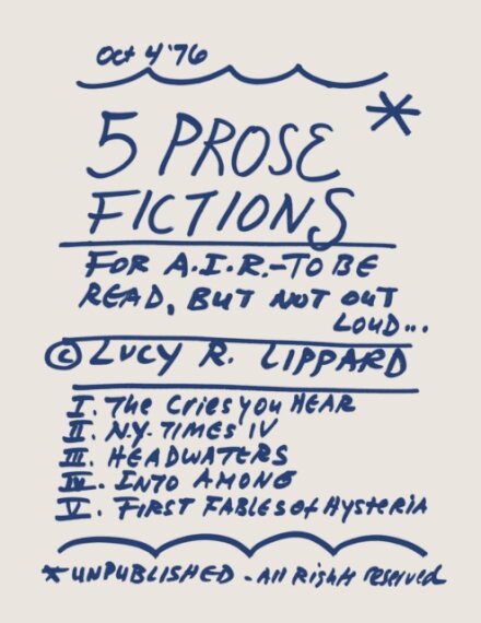 5 Prose Fictions