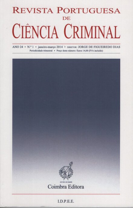 Revista Portuguesa De Ciencia Crimi