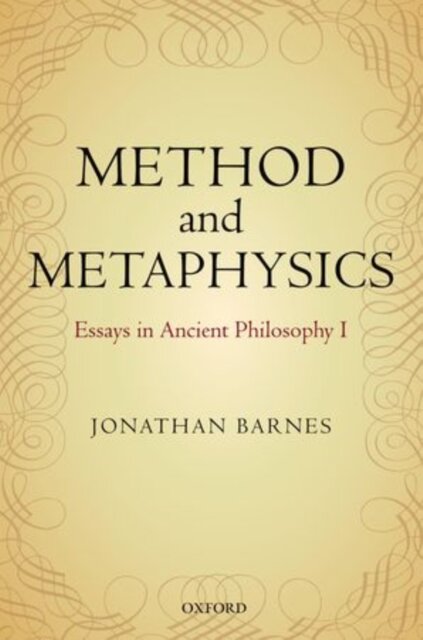 Method and Metaphysics