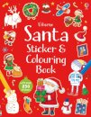 Santa Sticker and Colouring Book