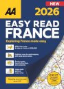 AA Easy Read Atlas France 2026